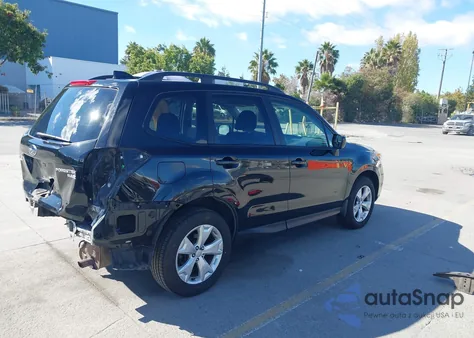 2016 Subaru Forester 2.5I Premium from USA, damaged, VIN JF2SJADC1GH485584